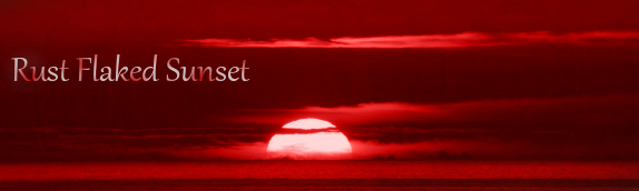 Rust Flaked Sunset